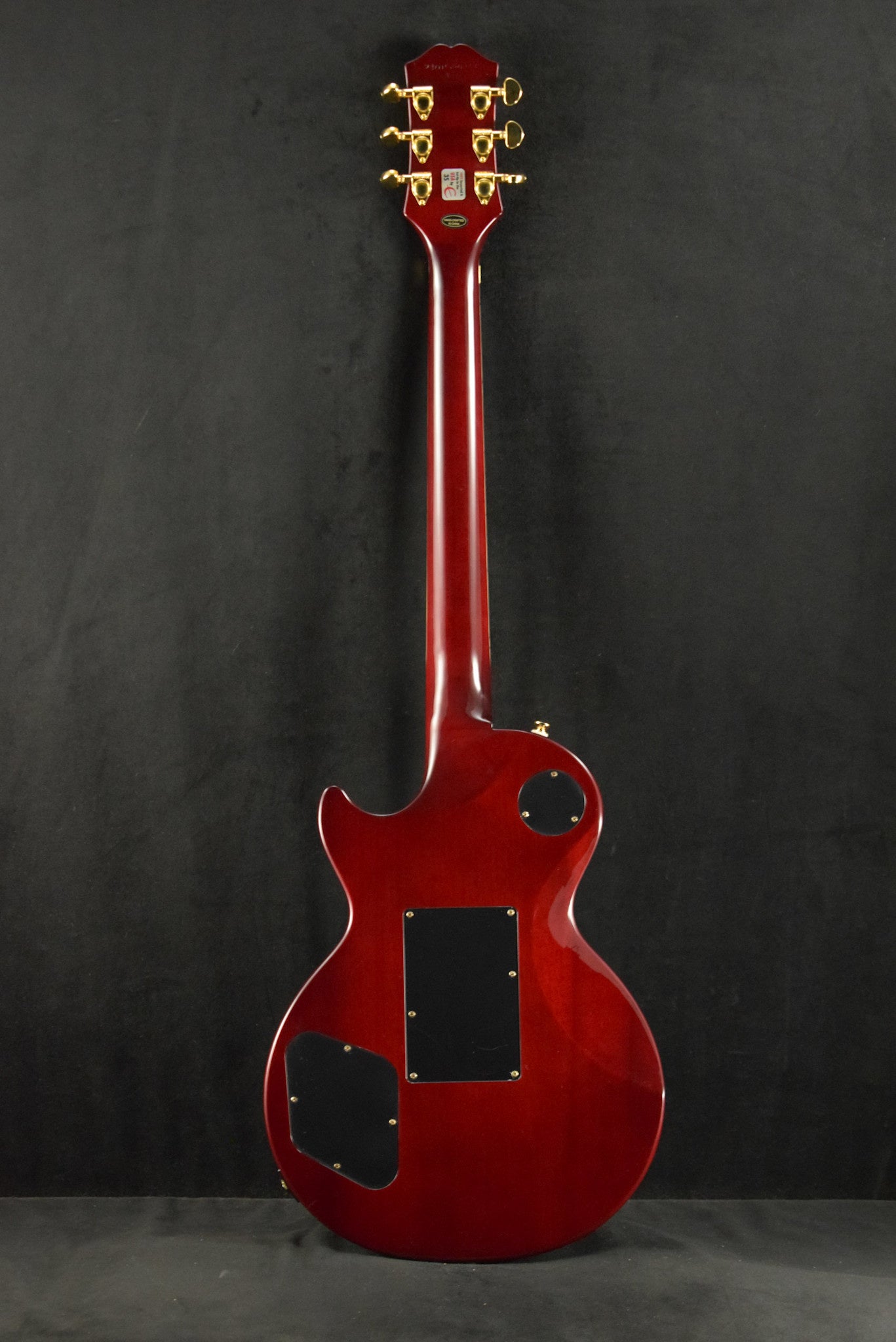 Epiphone Alex Lifeson Les Paul Custom Axcess Ruby – Fuller's Guitar