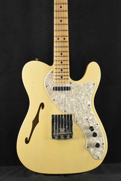 Fender Custom Shop '68 Tele Thinline Journeyman Relic - Aged Vintage Blonde