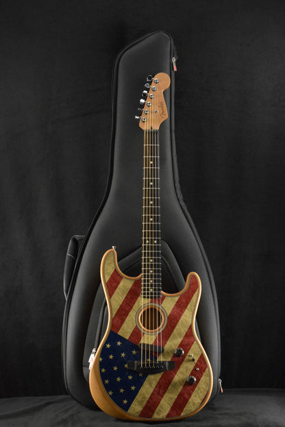 Fender Limited Edition American Acoustasonic Stratocaster USA Flag