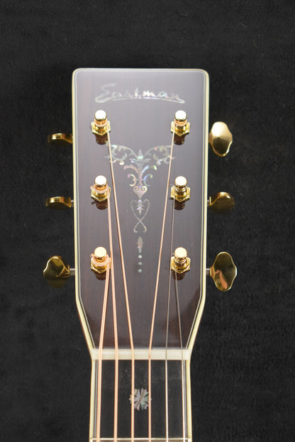 Eastman E40D-TC Thermo-Cured Adirondack Spruce Top Dreadnought Natural Truetone Gloss