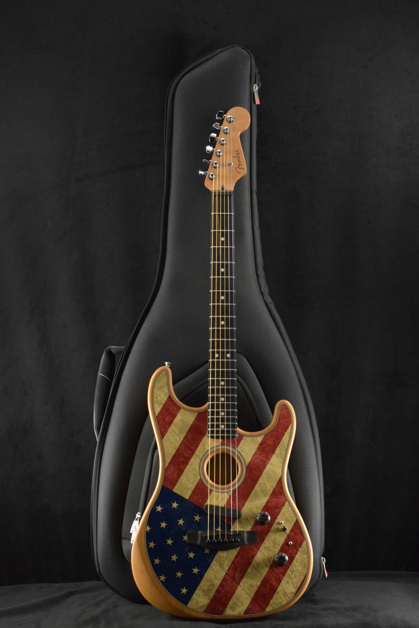 Fender Limited Edition American Acoustasonic Stratocaster USA Flag