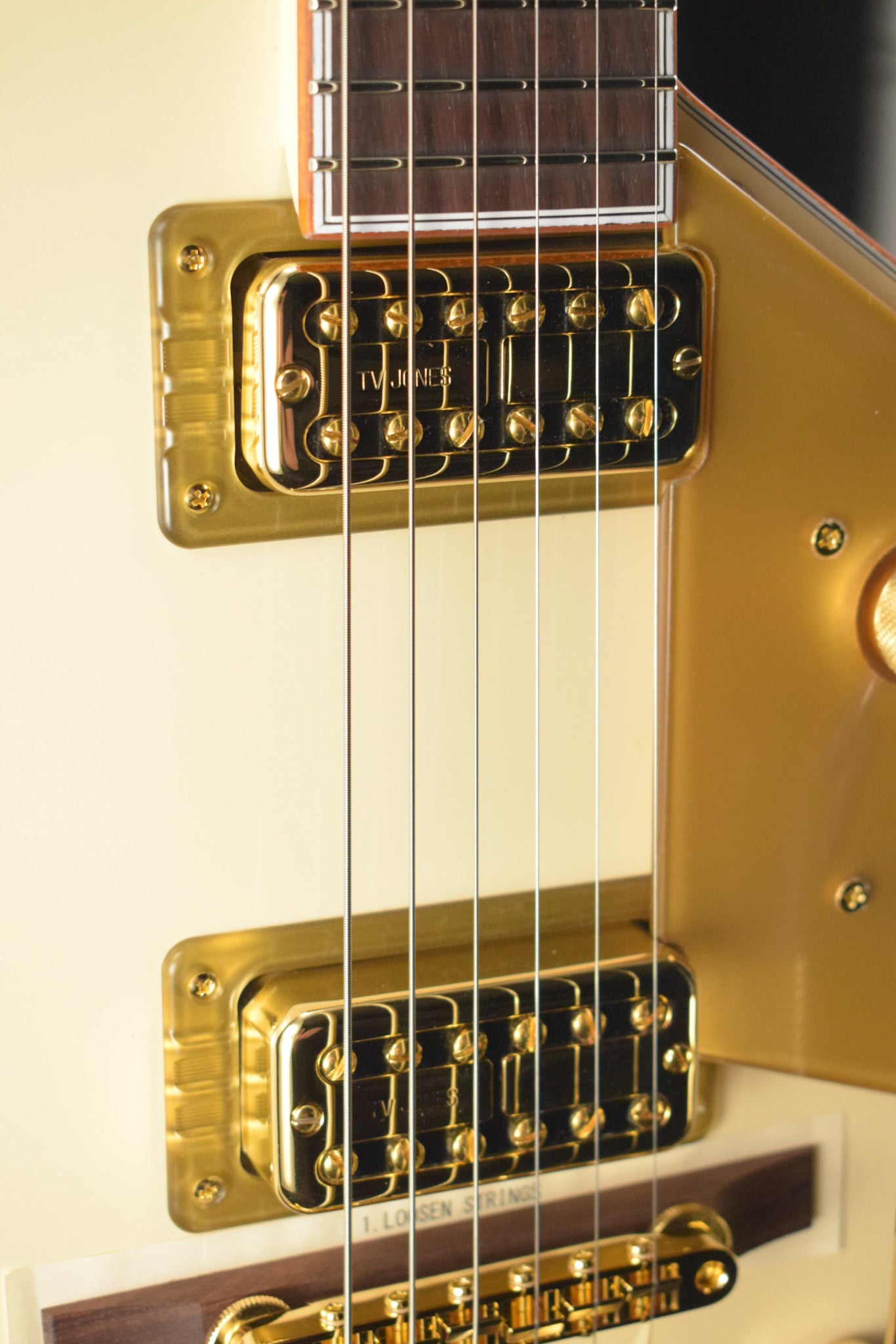 Gretsch G6199TLWP Billy-Bo Lacquer White Penguin - Fuller's Exclusive