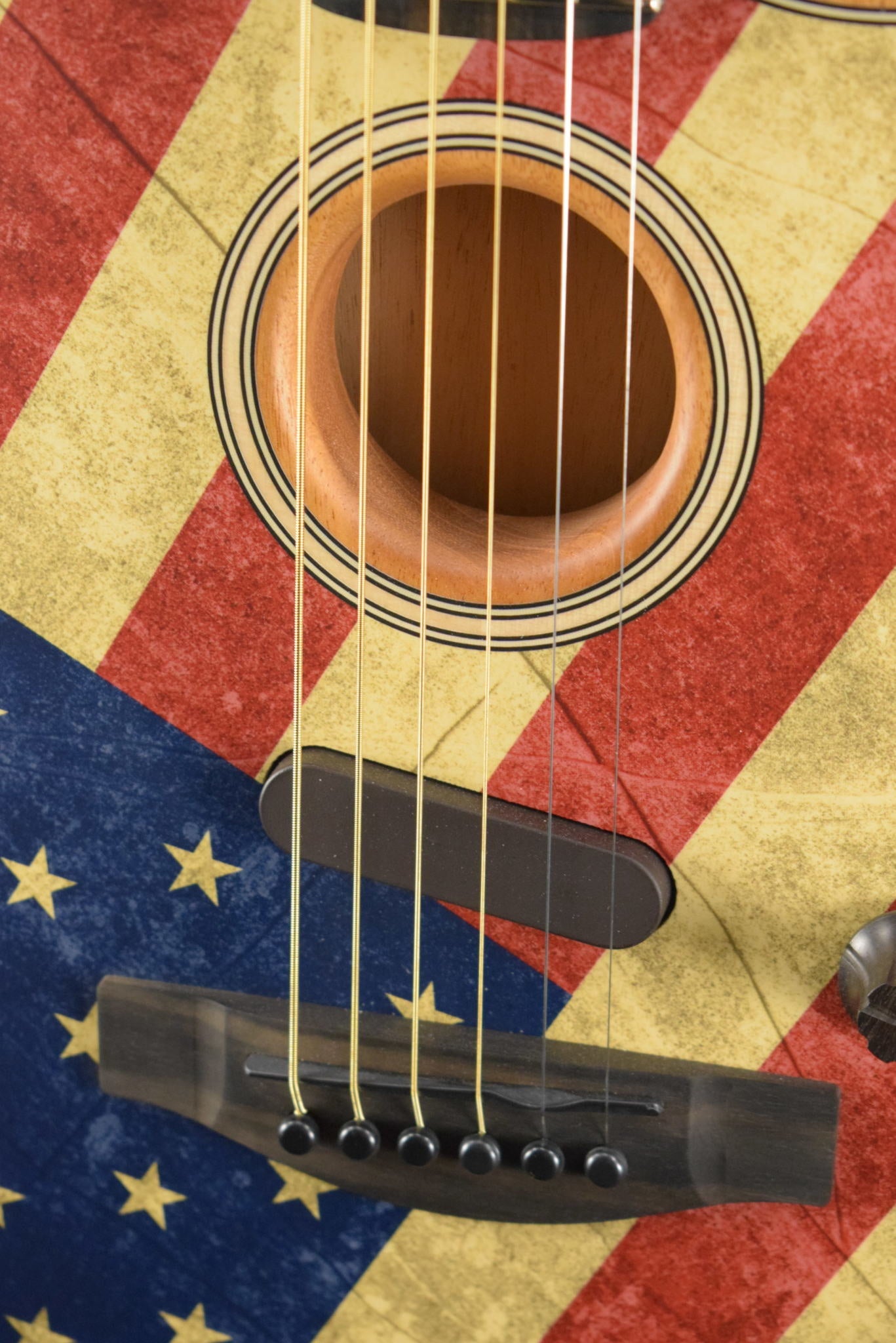 Fender Limited Edition American Acoustasonic Stratocaster USA Flag