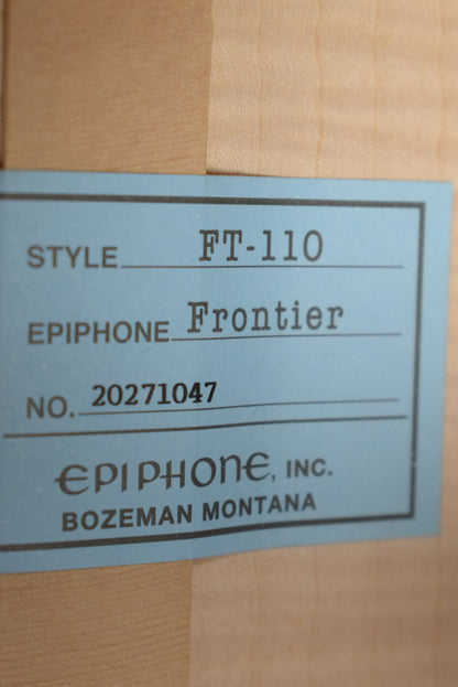 Epiphone Frontier (USA Collection) FT-110 Antique Natural