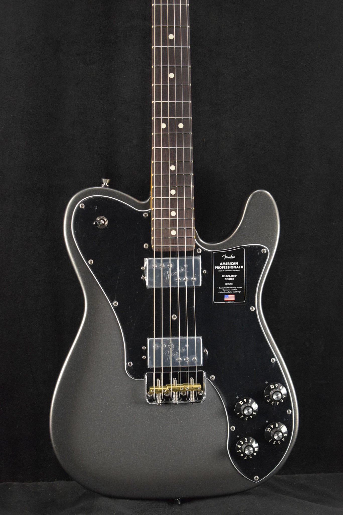 Fender American Professional II Telecaster Deluxe Mercury Rosewood Fingerboard