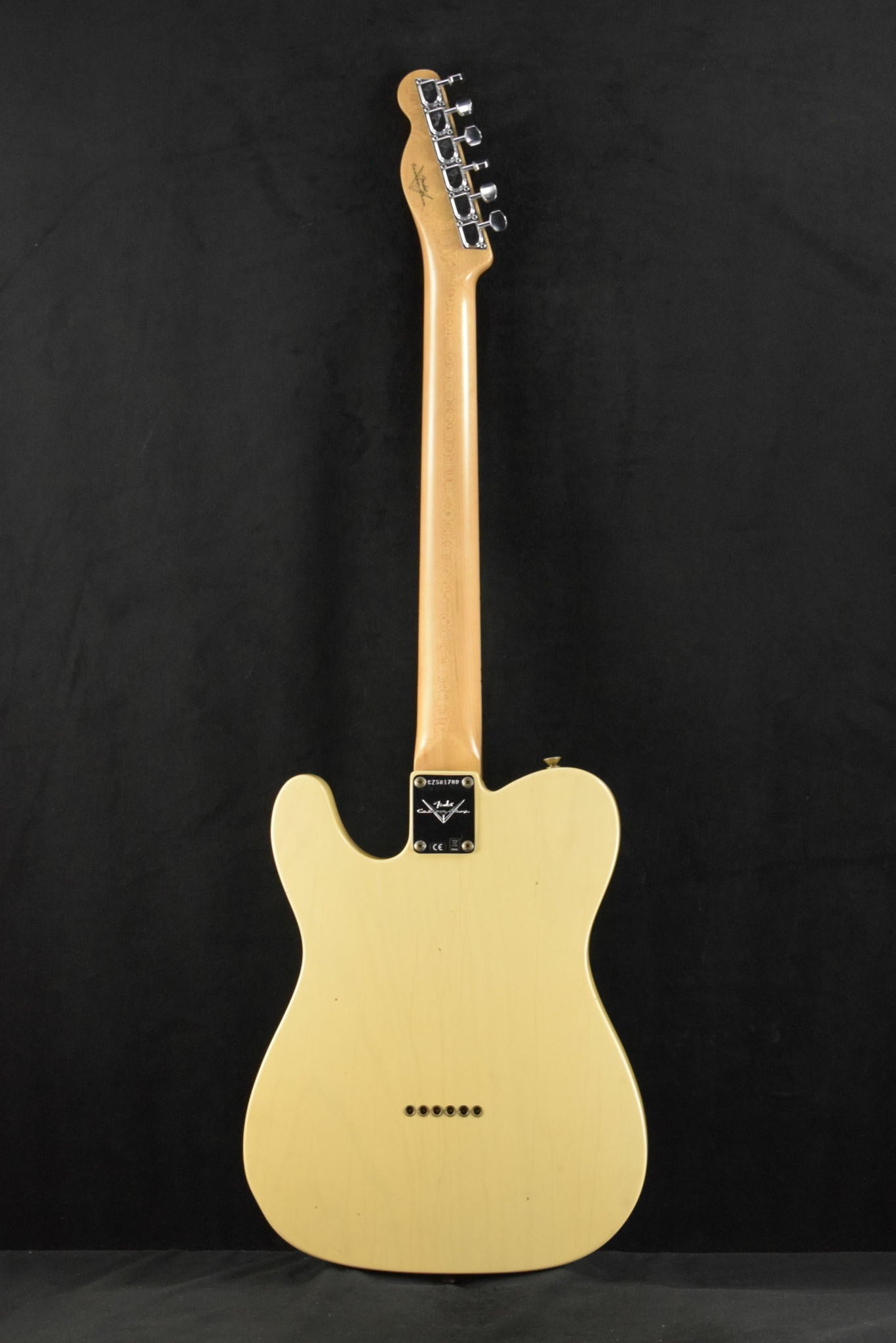 Fender Custom Shop '68 Tele Thinline Journeyman Relic - Aged Vintage Blonde