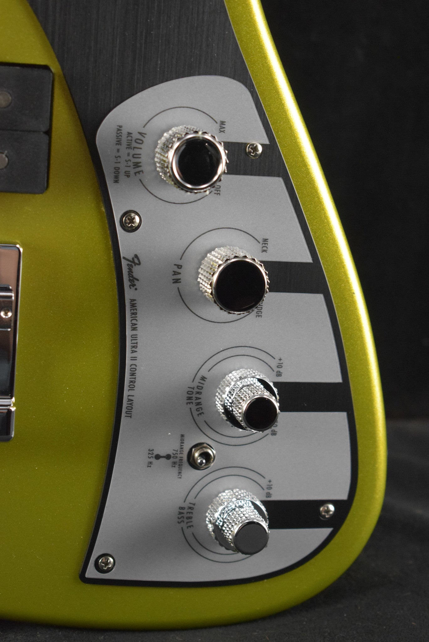 Fender American Ultra II Meteora Bass Solar Flare Maple Fingerboard