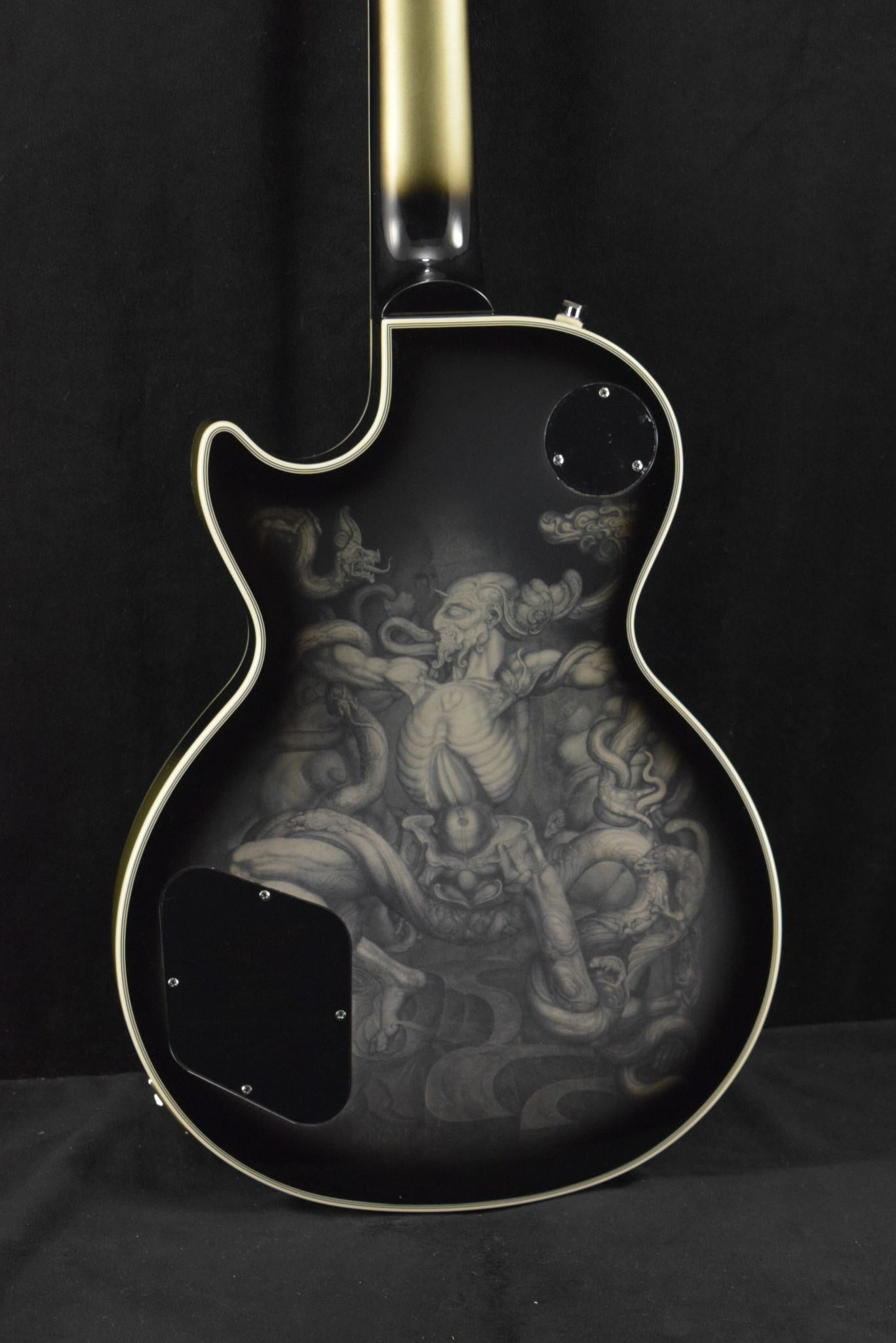 Epiphone Adam Jones Les Paul Custom Art Collection: Ernst Fuchs’ “ANTI-LAOKOON 1965” Antique Silverburst