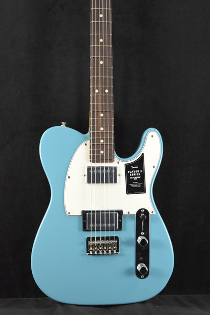 Fender Player II Telecaster HH Aquatone Blue Rosewood Fingerboard