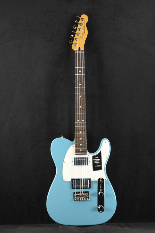 Fender Player II Telecaster HH Aquatone Blue Rosewood Fingerboard