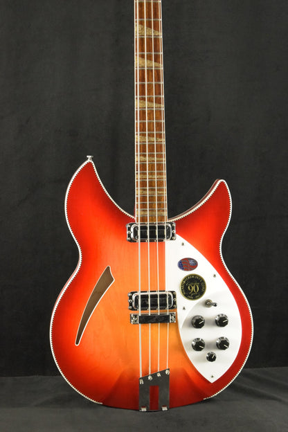 Rickenbacker 90th Anniversary 4005XC Amber FireGlo AFG