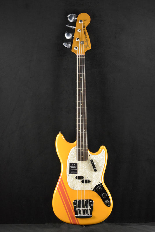 Fender Vintera II '70s Competition Mustang Bass Competition Orange Rosewood Fingerboard