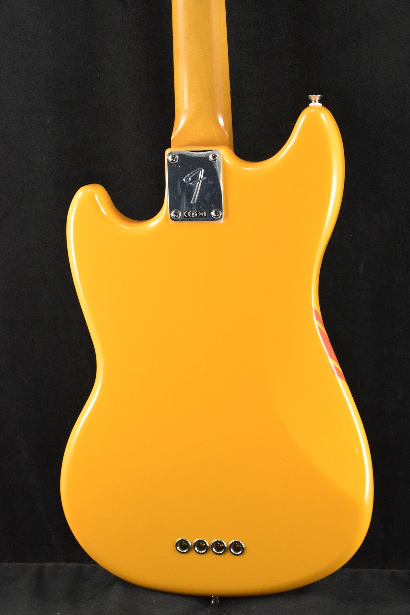 Fender Vintera II '70s Competition Mustang Bass Competition Orange Rosewood Fingerboard