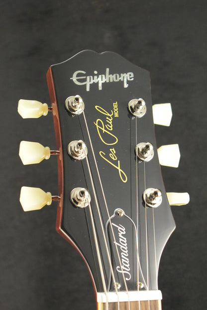 Epiphone Les Paul Standard 50s Figured Top Washed Cherry Sunburst w/Gig Bag