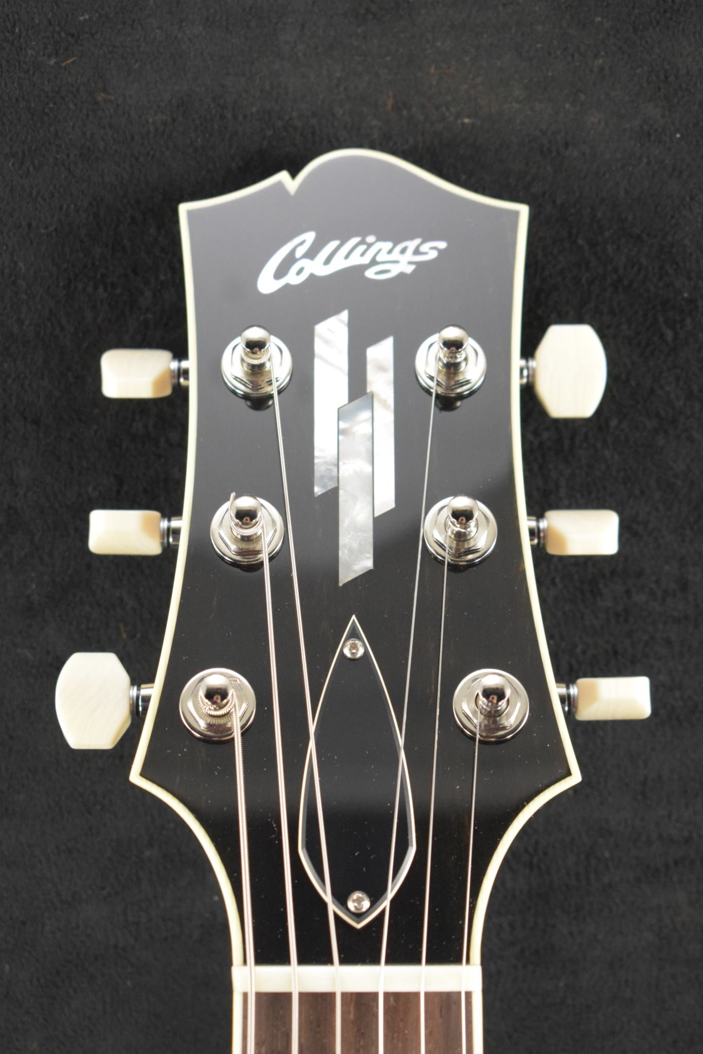 Collings City Limits ThroBak Pickups Jet Black Top