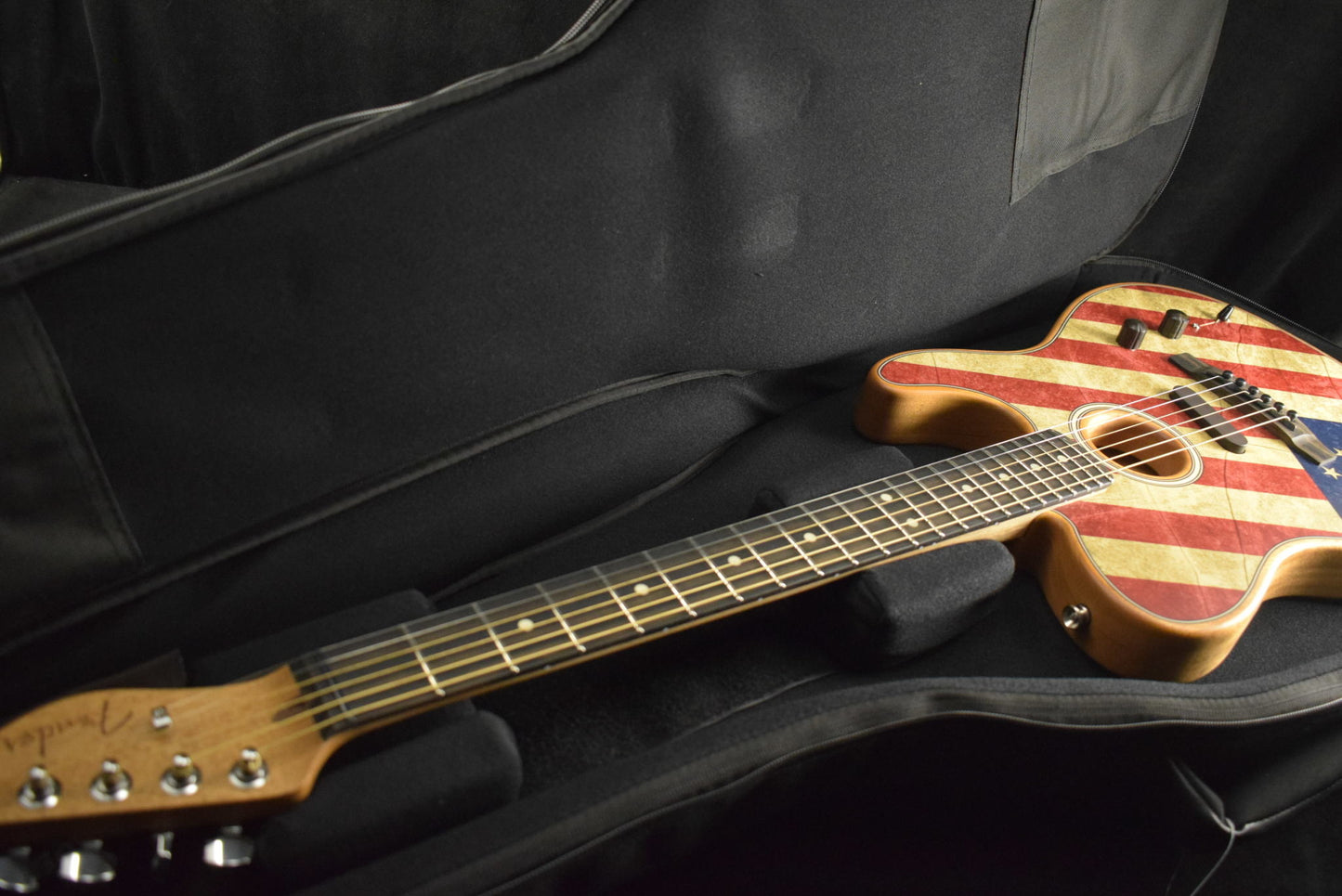 Fender Limited Edition American Acoustasonic Telecaster USA Flag