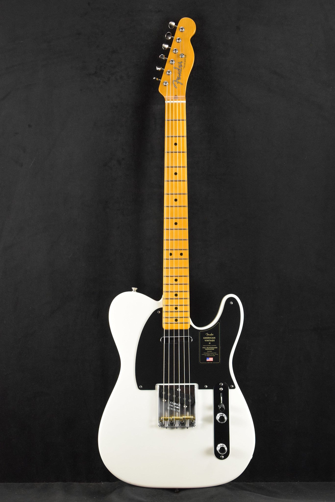 Fender American Vintage II 1951 Telecaster Prototype White Maple Fingerboard