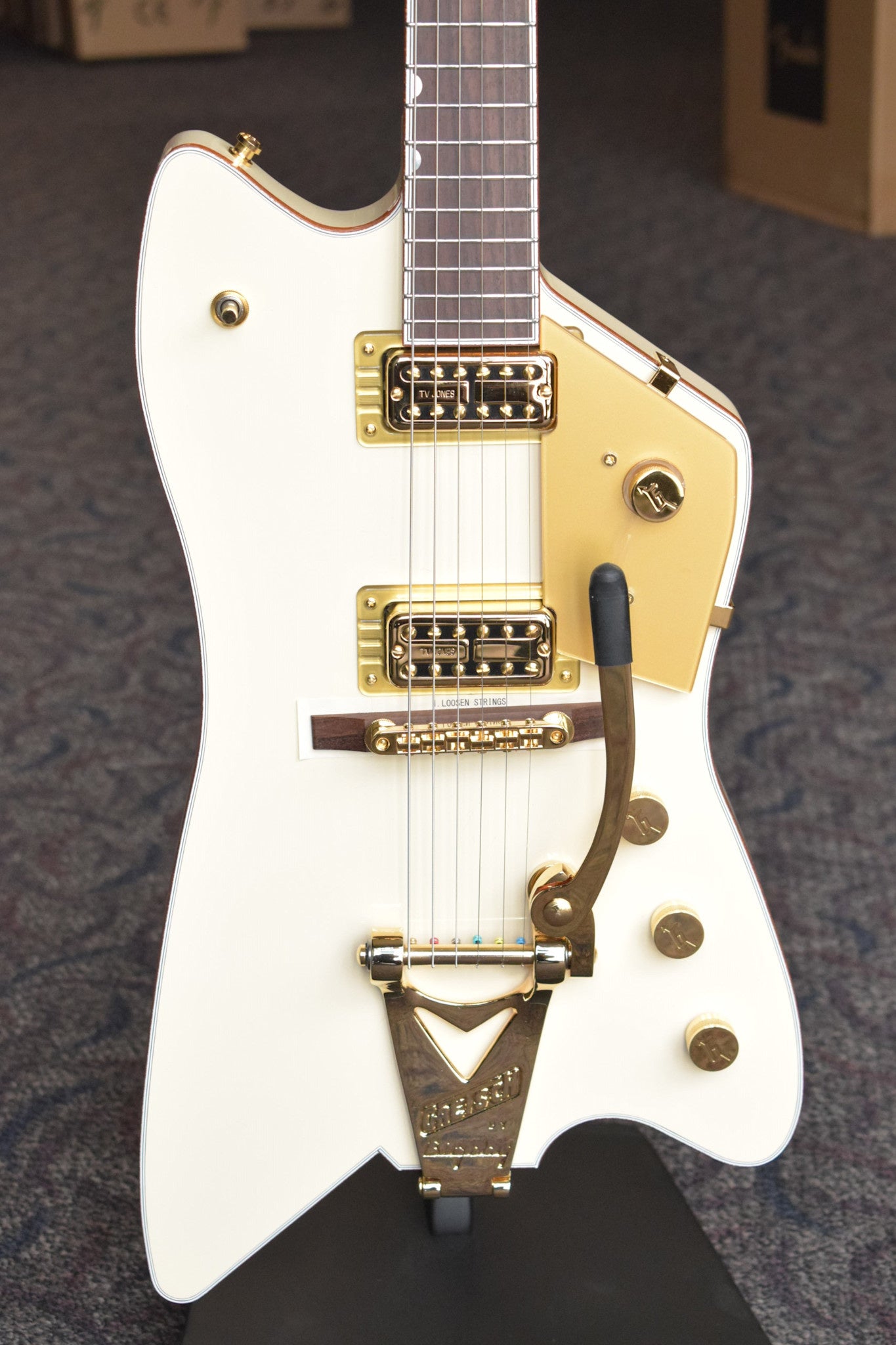 Gretsch G6199TLWP Billy-Bo Lacquer White Penguin - Fuller's