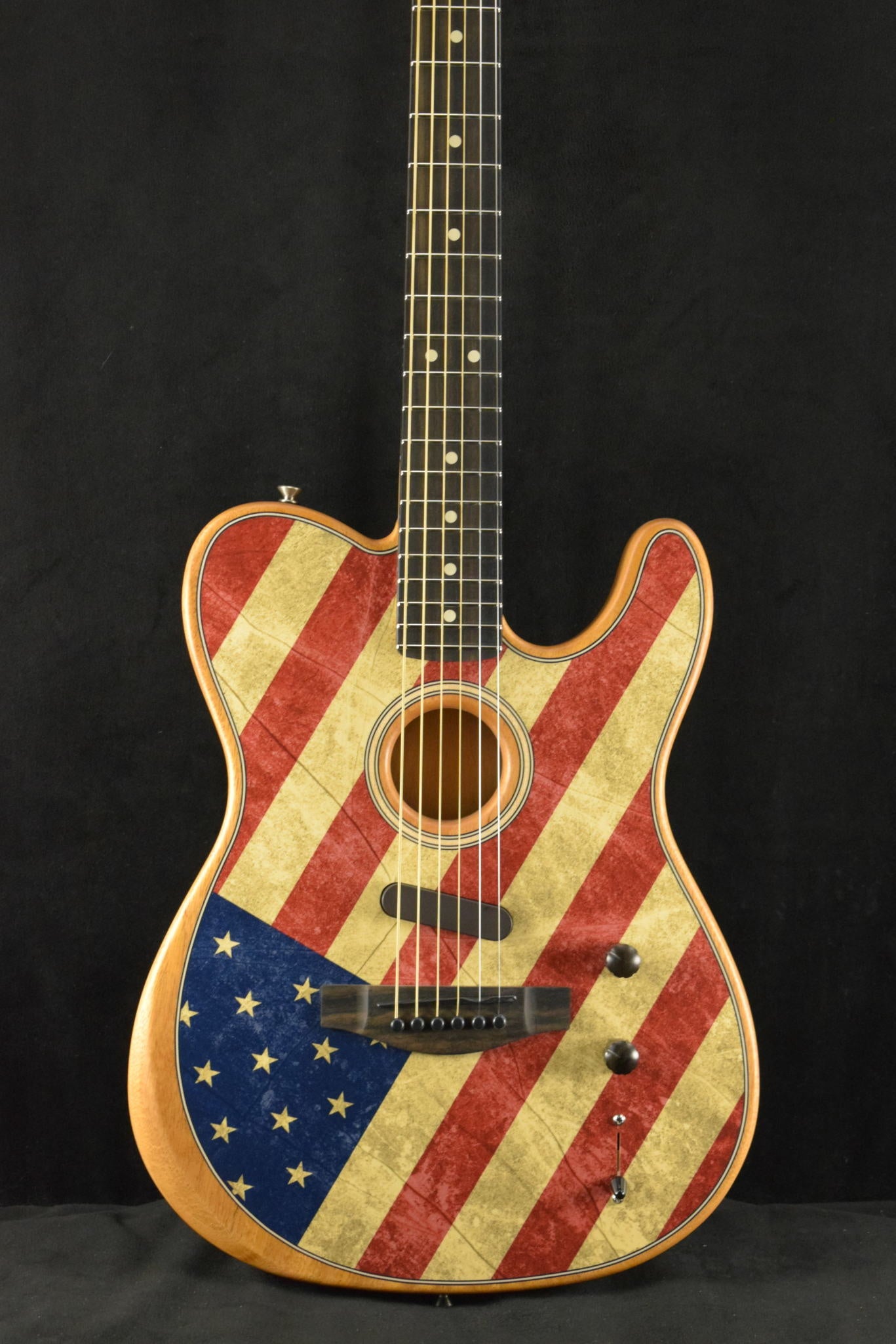Fender Limited Edition American Acoustasonic Telecaster USA Flag
