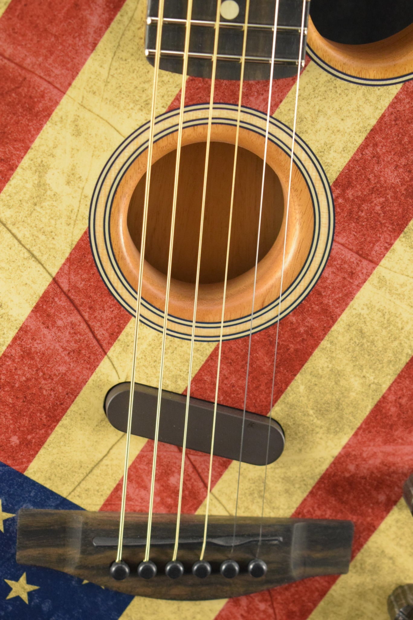 Fender Limited Edition American Acoustasonic Telecaster USA Flag