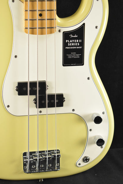 Fender Player II Precision Bass Hialeah Yellow Maple Fingerboard