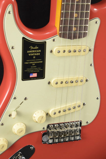 Fender American Vintage II 1961 Stratocaster Left-Hand Fiesta Red SCRATCH & DENT