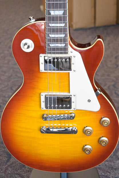 Epiphone Les Paul Standard 50s Figured Top Washed Cherry Sunburst w/Gig Bag