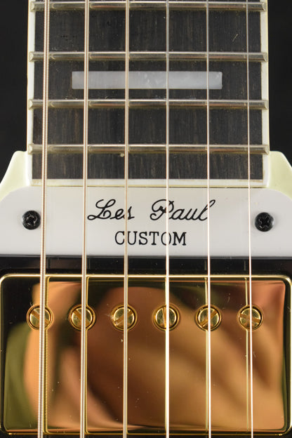 Epiphone IGC 1963 Les Paul SG Custom With Maestro Vibrola Classic White (Includes Hard Case)