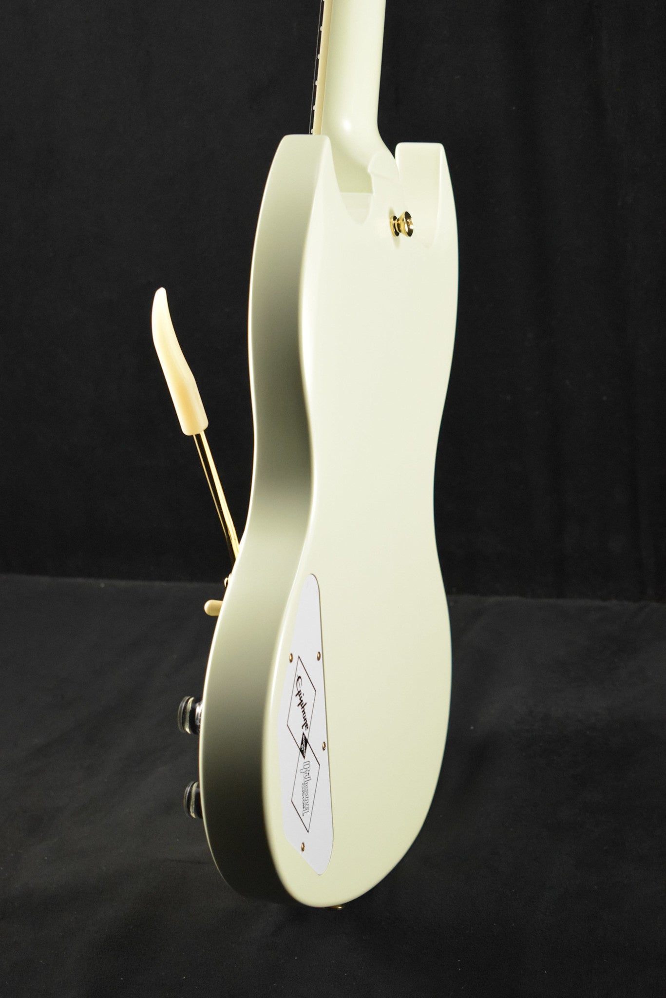 Epiphone IGC 1963 Les Paul SG Custom With Maestro Vibrola Classic White (Includes Hard Case)