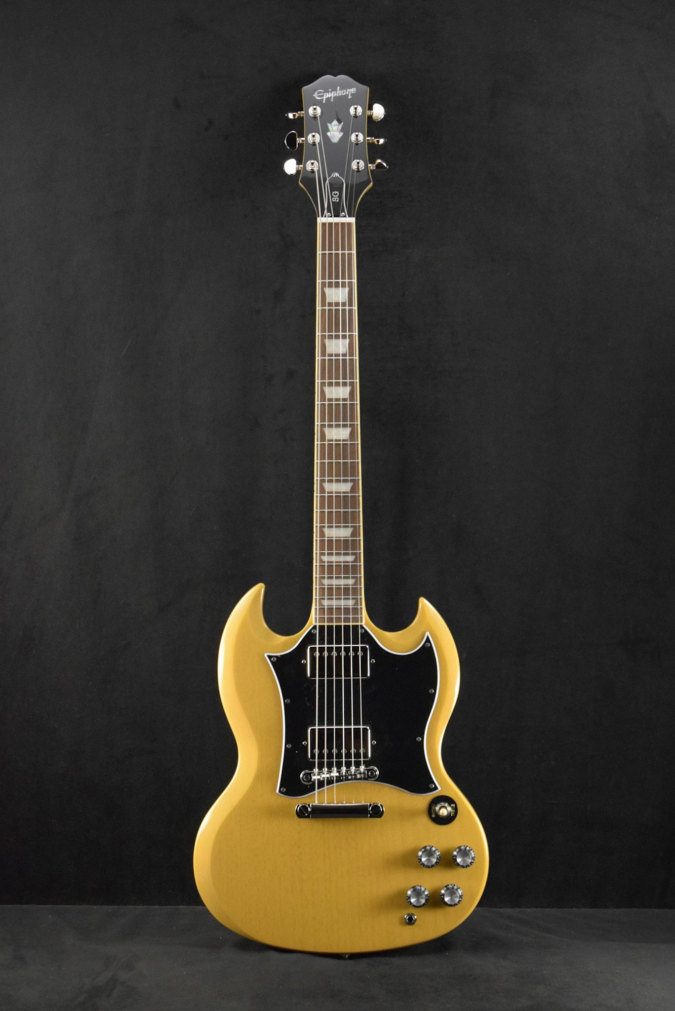 Epiphone Inspired by Gibson SG Standard TV Yellow w/Gig Bag