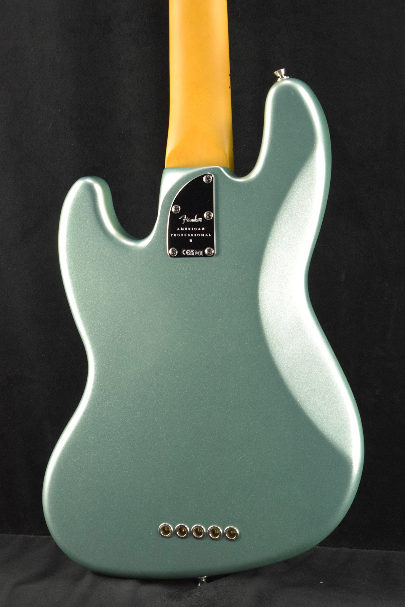 Fender American Professional II Jazz Bass V Mystic Surf Green Maple Fingerboard