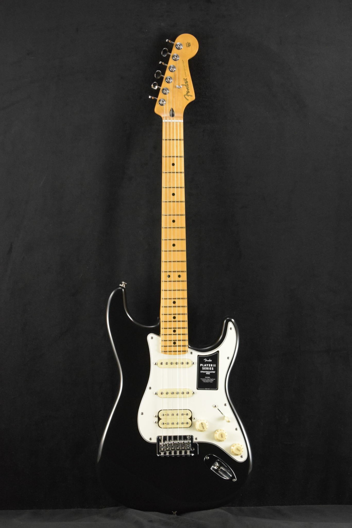 Fender Player II Stratocaster HSS Black Maple Fingerboard