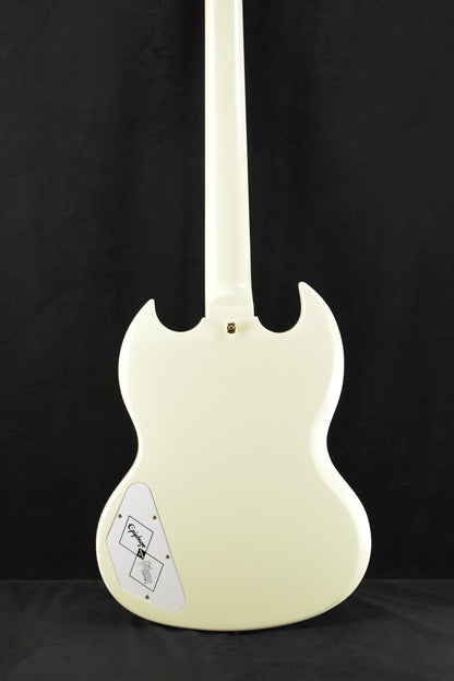 Epiphone IGC 1963 Les Paul SG Custom With Maestro Vibrola Classic White (Includes Hard Case)