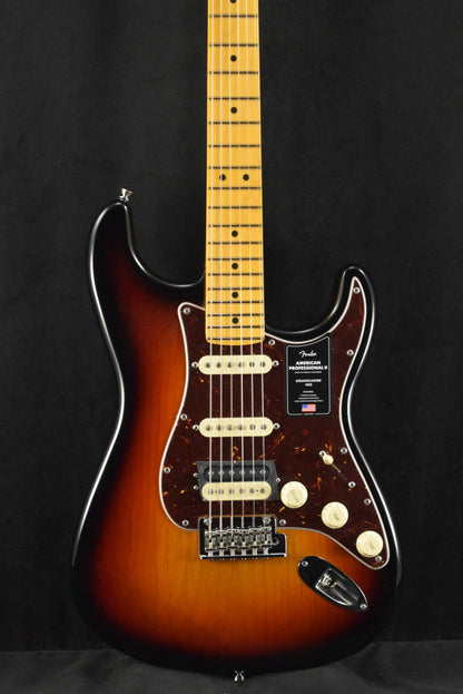 Fender American Professional II Stratocaster HSS 3-Color Sunburst Maple Fingerboard
