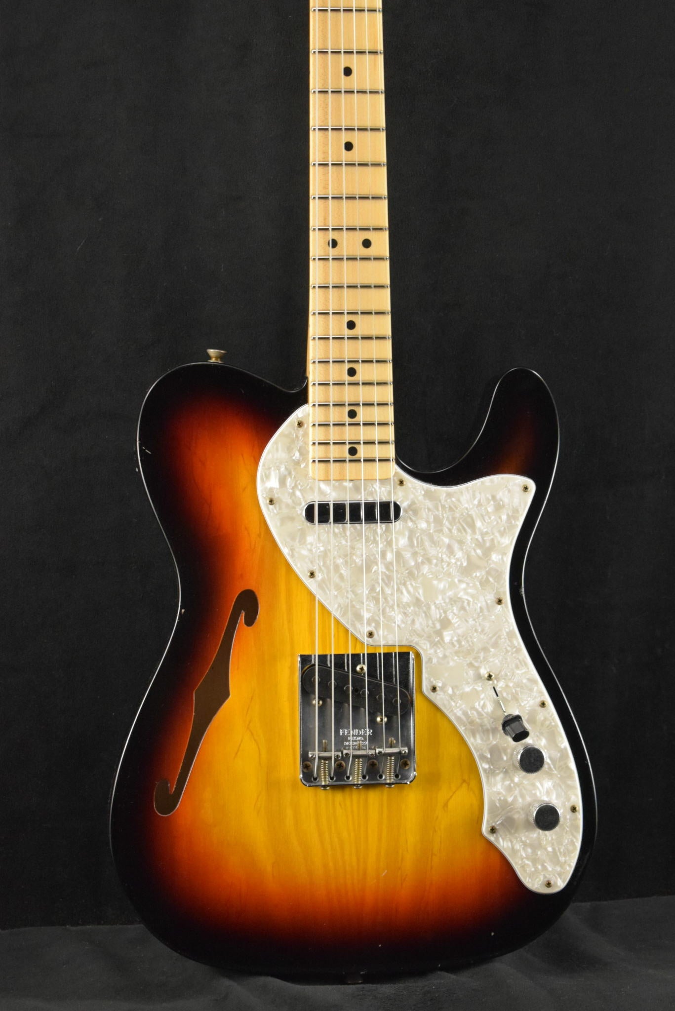 Fender '68 Tele Thinline Fiji Mahogany Journeyman Relic - 3-Color Sunburst
