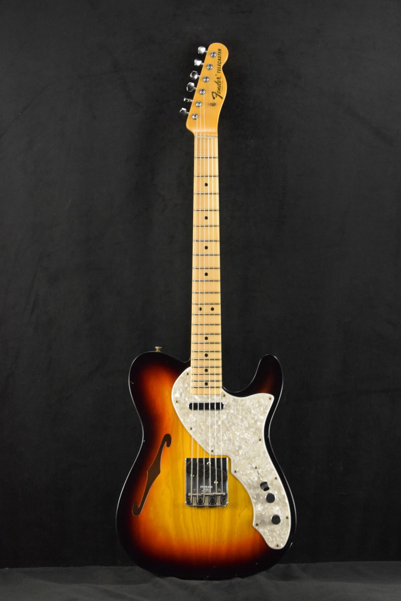 Fender '68 Tele Thinline Fiji Mahogany Journeyman Relic - 3-Color Sunburst