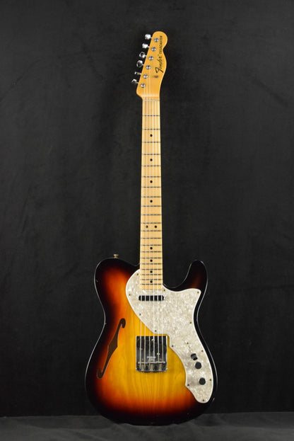 Fender '68 Tele Thinline Fiji Mahogany Journeyman Relic - 3-Color Sunburst