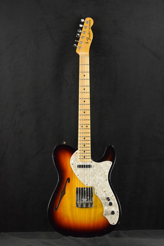 Fender '68 Tele Thinline Fiji Mahogany Journeyman Relic - 3-Color Sunburst