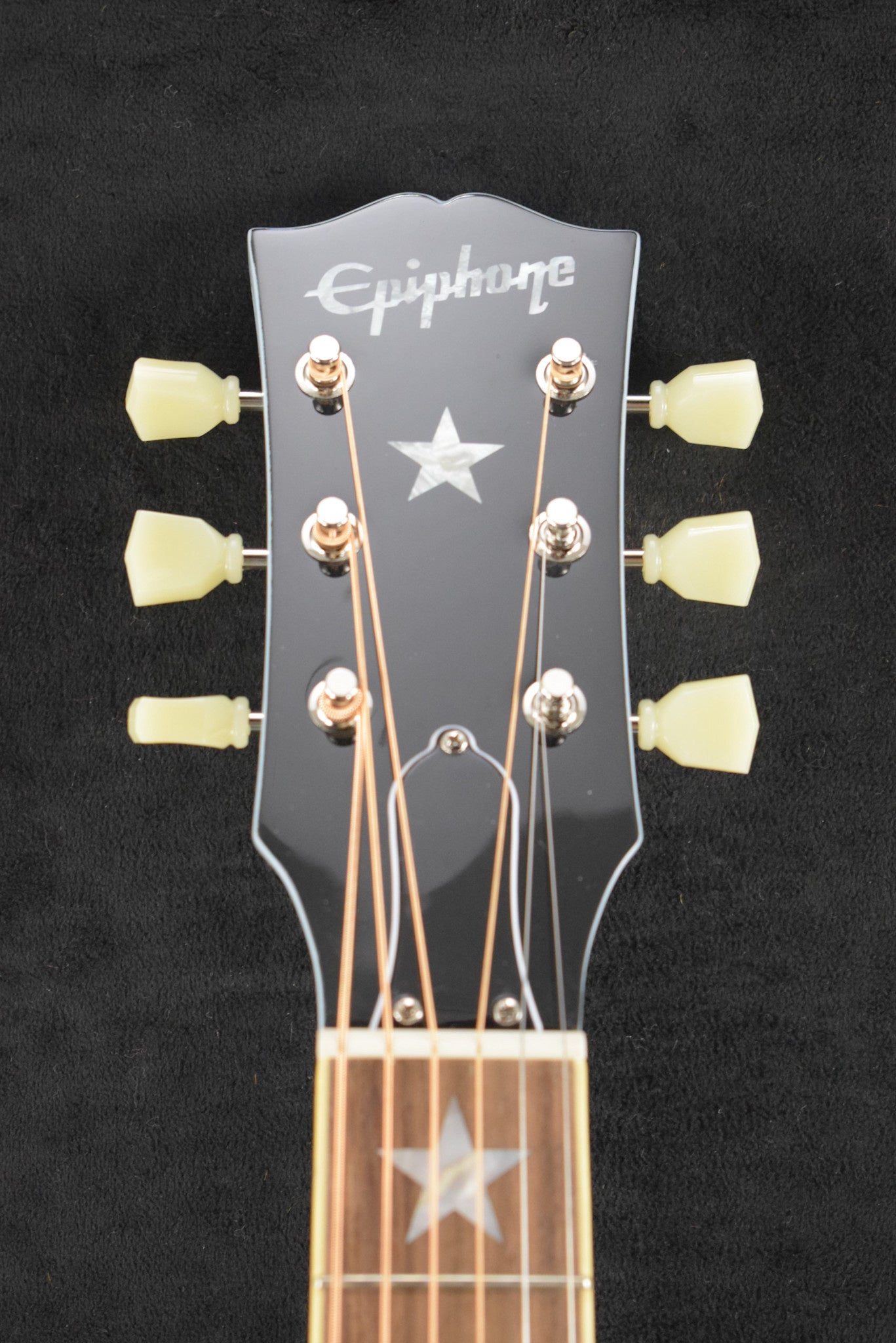 Epiphone IGC J-180 LS Long-Scale Frost Blue (Includes Hard Case)