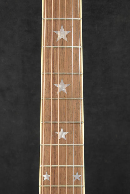 Epiphone IGC J-180 LS Long-Scale Frost Blue (Includes Hard Case)