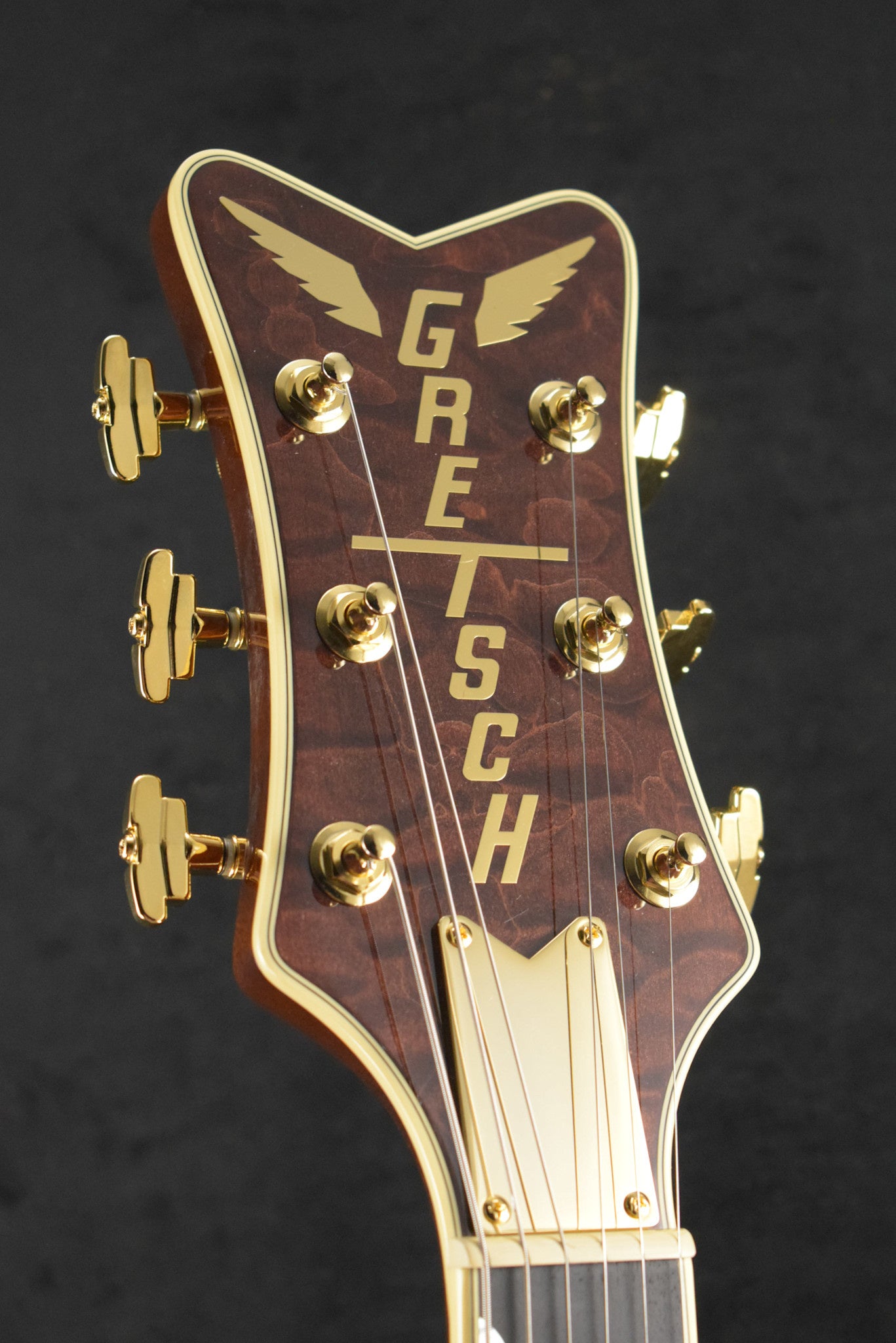 Gretsch Limited Edition Falcon Center Block Jr. with Bigsby Quilted Maple Roundup Orange