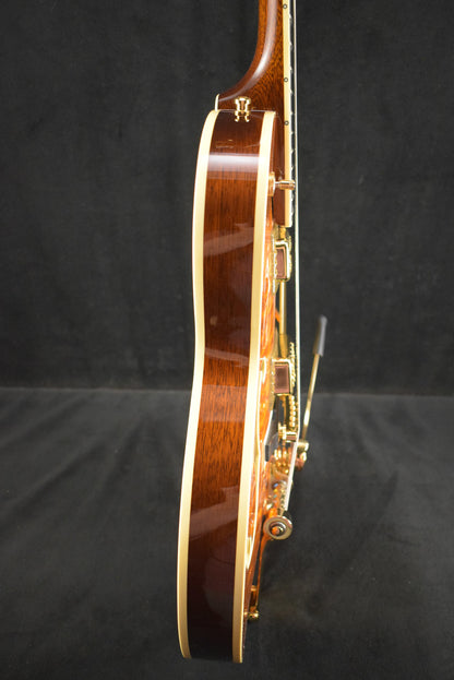 Gretsch Limited Edition Falcon Center Block Jr. with Bigsby Quilted Maple Roundup Orange