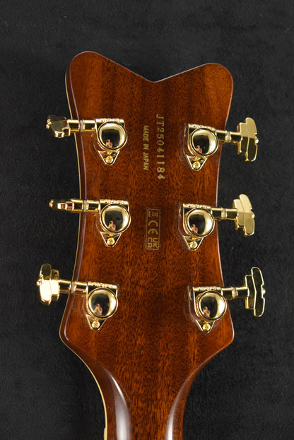 Gretsch Limited Edition Falcon Center Block Jr. with Bigsby Quilted Maple Roundup Orange