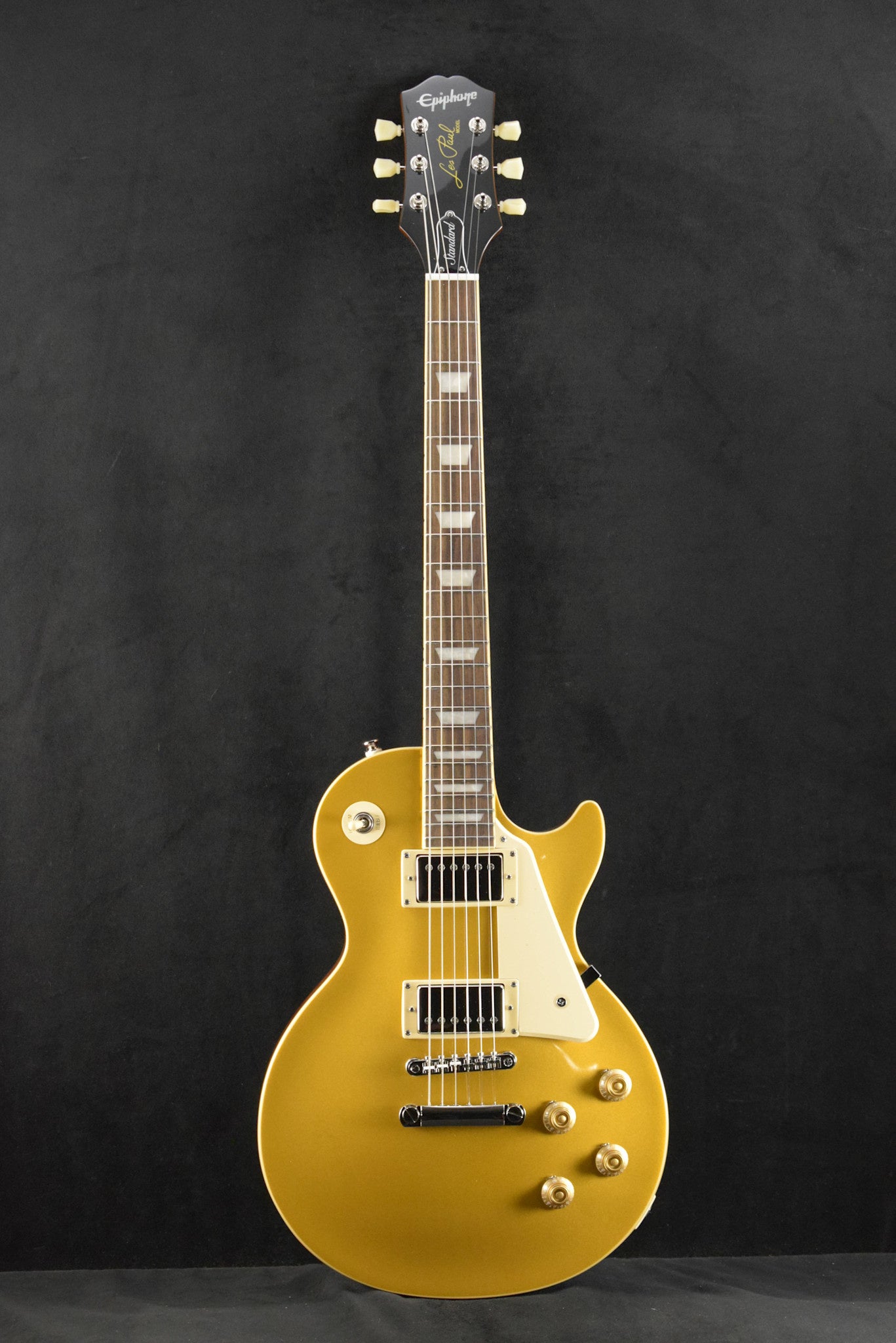 Epiphone Les Paul Standard 50s Plain Top Goldtop w/Gig Bag