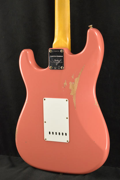 Fender Limited Edition '60 Stratocaster Relic - Faded Aged Tahitian Coral 3A Rosewood Fingerboard