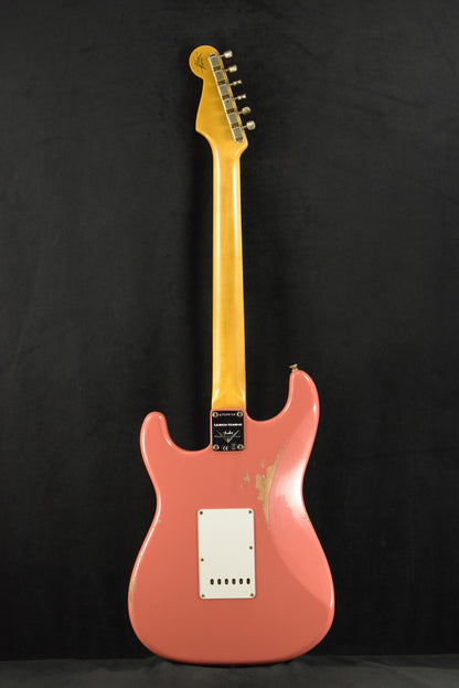 Fender Limited Edition '60 Stratocaster Relic - Faded Aged Tahitian Coral 3A Rosewood Fingerboard