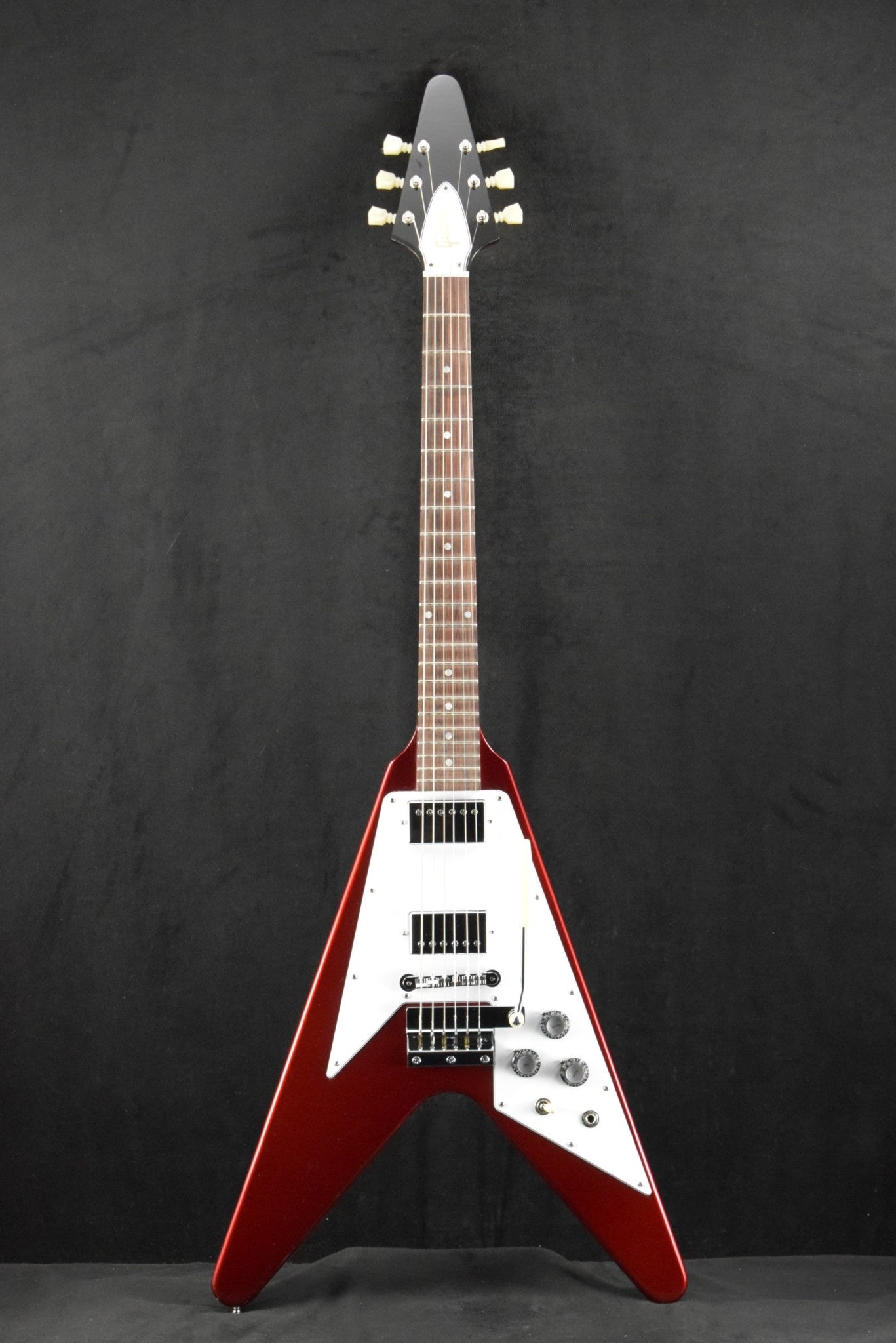 Gibson Custom Shop 1967 Flying V w/ Maestro Vibrola Sparkling Burgundy