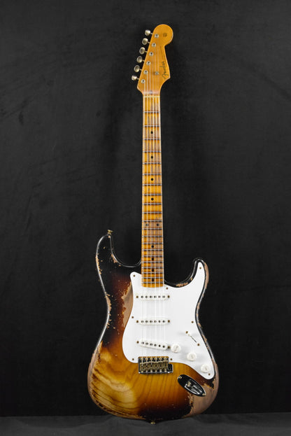 Fender Limited Edition 70th Anniversary 1954 Stratocaster Super Heavy Relic Wide-Fade 2-Color Sunburst