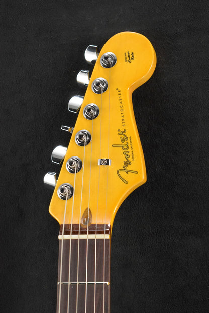 Fender American Professional II Stratocaster Thinline Transparent Surf Green Rosewood Fingerboard