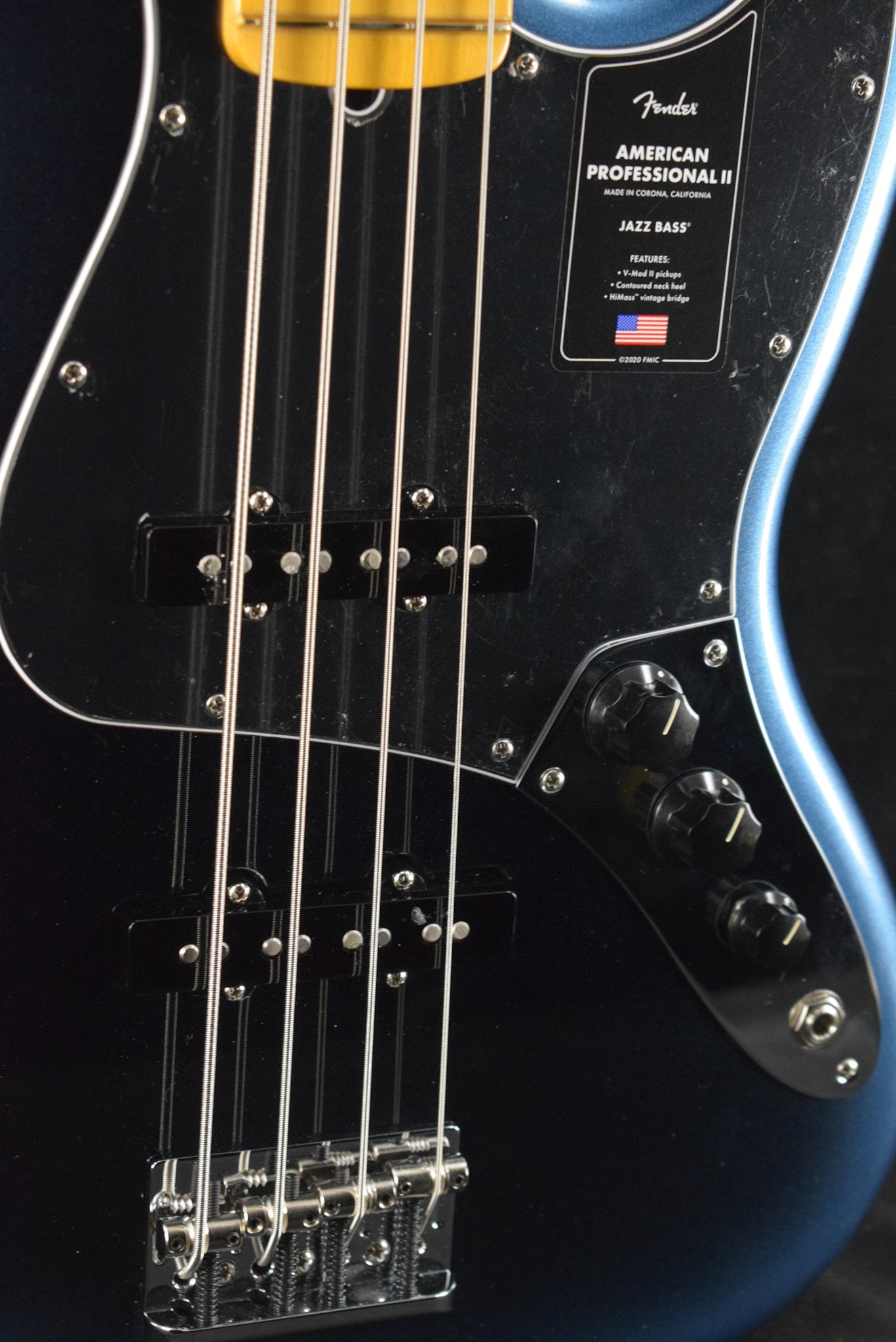 Fender American Professional II Jazz Bass Dark Night Maple Fingerboard